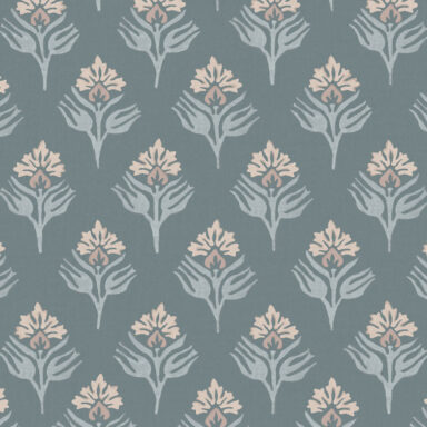 Thistle Wallpaper in Caspian