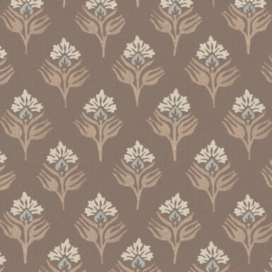 Thistle Wallpaper in Cinnamon