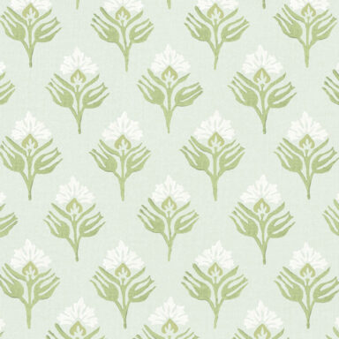 Thistle Wallpaper in Pistachio